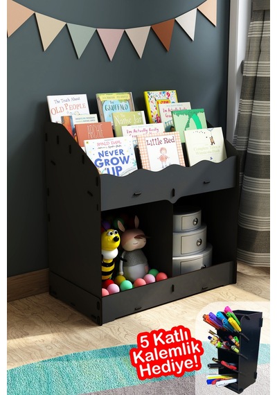 Toby Ahşap Montessori Kitaplık Bebek Çocuk Odası Eğitici 6 Bölmeli İskandinav Tarz Raflı Kitaplık Antrasit - 681074137 Antrasit Toby Ahşap Montessori Kitaplık Bebek Çocuk Odası Eğitici 6 Bölmeli İskandinav Tarz Raflı Kitaplık Antrasit - 681074137 Antrasit
