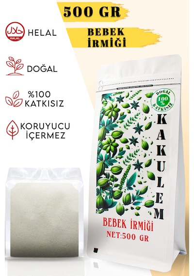 Kakulem Ek Gıda Bebek İrmiği 500 G
