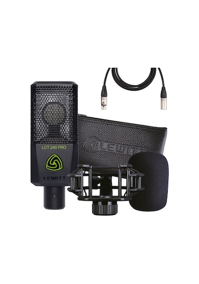Lewitt Lct 240 Pro Valuepack Kondenser Mikrofon Siyah