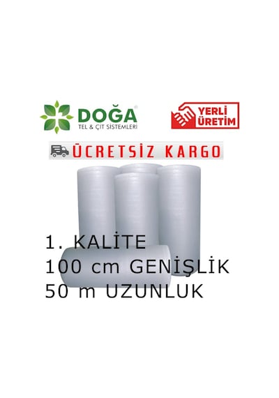 Balonlu Naylon Pat Pat Patpat Pıt 100Cmx 50 M
