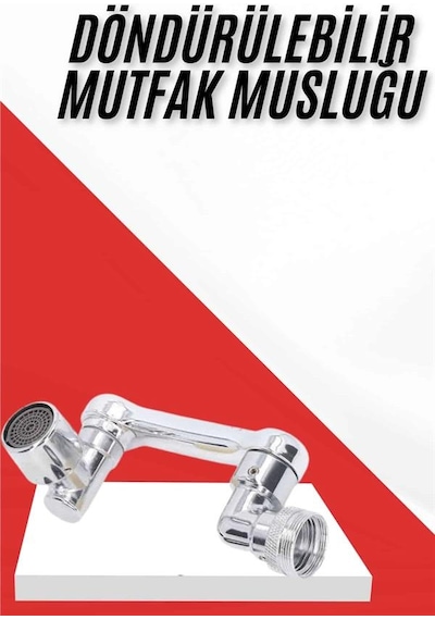 Nrzsnt Her Yere Dönebilen Tasarruflu Mutfak Musluk Başlığı Ucu Musluk Ucu Oynar Başlıklı