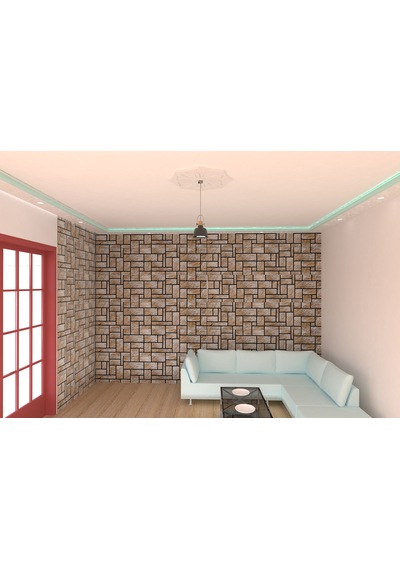 Motifpiyer Lamba Tavan Göbeği-53-model-16gen-56cm-2 Adet Beyaz