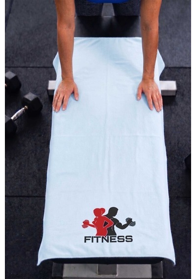 Sports Dijital Baskılı 50x100 Cm Spor Havlusu Sport6 Turkuaz