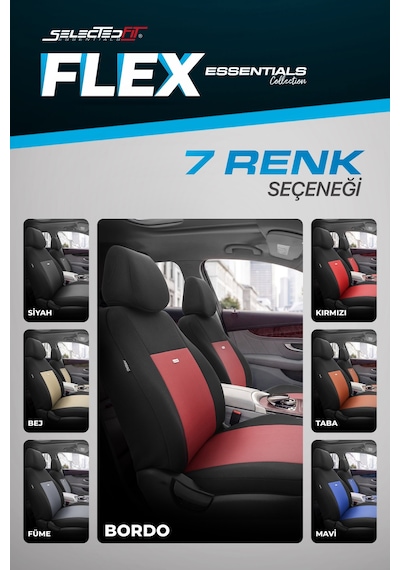 Selectedfit Flex Design Universal Oto Koltuk Kılıfı 91429993