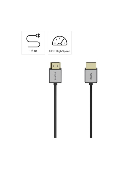 Hama Hdmı Kablosu Ultra High Speed Sertifikalı, Connect - Konek