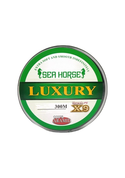 Luxury 9x 300m İp Misina Yeşil 0.14mm