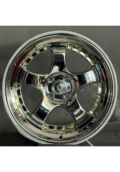 4 100 17 9 Et20 Ch73.1 Gold Rivet Chrome Ssr