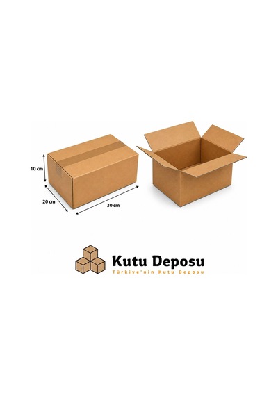 20x30x10 Cm Karton Kutu 10 Adet 1 Adet