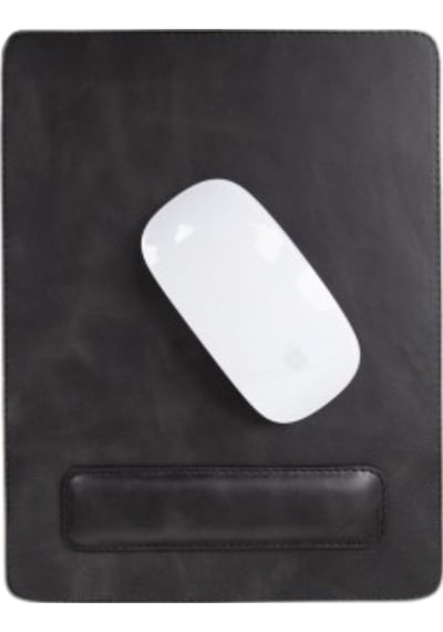 Comfy Bileklikli Deri Mouse Pad VS4EF Gri