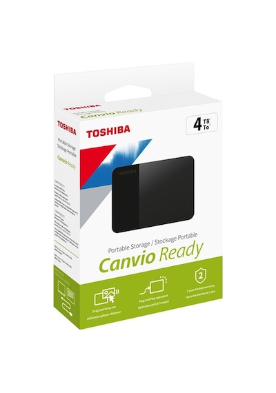 Toshiba 4tb Canvio Ready Usb 3.2 Gen1 Hdtp340ek3ca