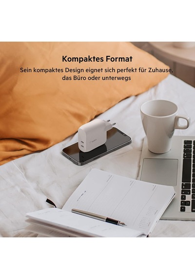Belkin Çift 20w Usb-c Pd Duvar Şarj Cihazı 40w