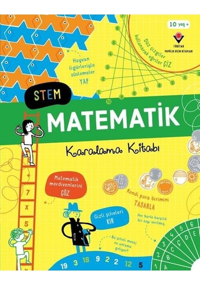 Stem Matematik Karalama Kitabı - Alice James - Tübitak Yayınları