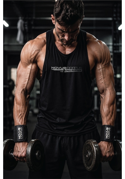 Ağırlık Bilekliği Wrist Wraps Crossfit Fitness Bilekliği Bilek Koruyucu Destek Bilekliği - 2 Adet - Siyah Desen