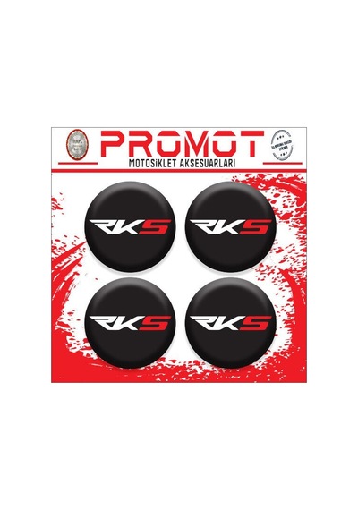 Rks Uyumlu Damla Sticker 4cm-4 Adet Diğer