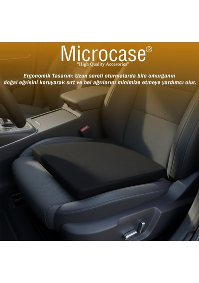 2in1 Set İpli Oturma Minderi + Ortopedik Sırt Bel Minderi Al5383 Diğer