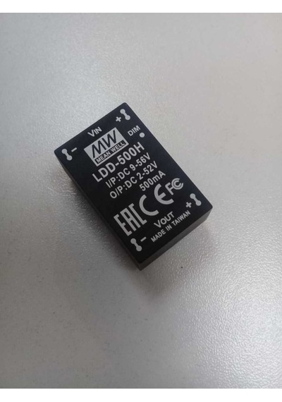 Ldd-500h Ldd500h 9 56vdc 2 52vdc 500ma Step-down Meanwell