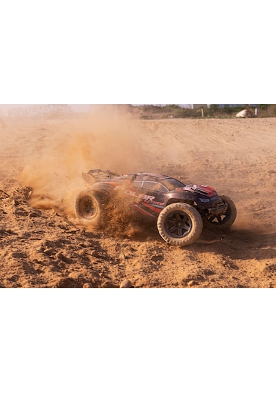 Elektrikli Rc 1:8 Ölçek Servo Motor Süspansiyonlu Arazi Aracı Spor Araç 85 Km Hız Rc Araç - Kırmızı