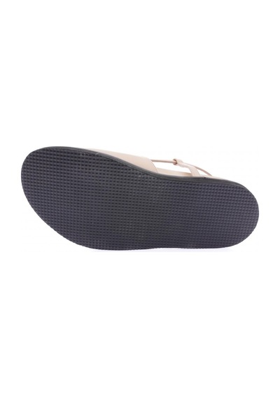 Dgn 3015-23y Kadin Kalin Bantli Sandalet 3015-2261-R12632 Ten Rengi