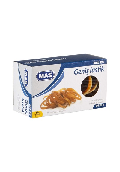 Geniş Paket Lastik, 50 Gr