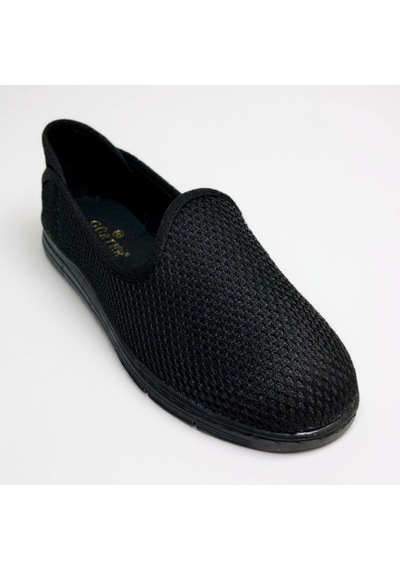 Dosa Shoes Kadın Babet Taba Zincir Tokalı Hafif Rahat Taban Şık Günlük Ayakkabı Siyahh