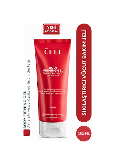 The Ceel Kafein & Üzüm Çekirdeği Yağı Sıkılaştırıcı Vücut Bakım Jeli 250 ML