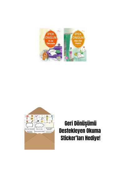 Ya Sen Olmasaydın + Adım Adım Hayata + Okuma Sticker'ları