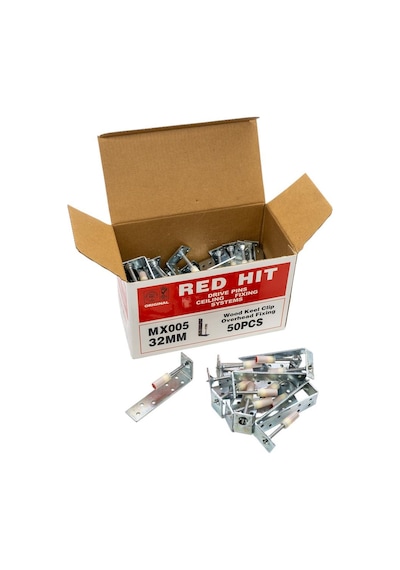 Red Hit Mx005 L Köşebentli Barutlu Çivi 50 Li Paket