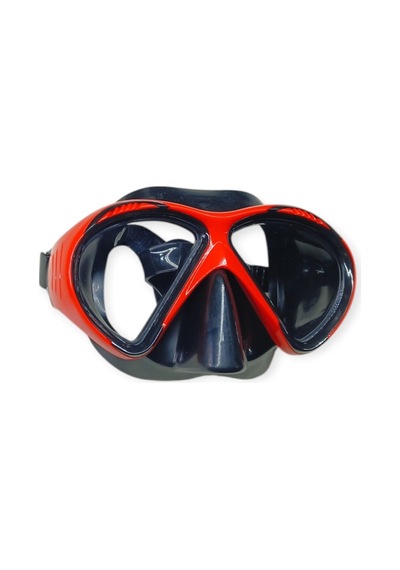 Star Diving Dalış Maskesi Yetişkin - 51701-kırmızı Lisinya Çok Renkli