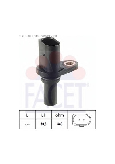 Vw Bora 1.9 Tdı Agr 98 → Hız Sensörü 095927321B Oval Soket