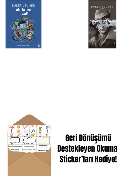 Oh To Be A Cat + Gelibolu Ciltli + Okuma Sticker'ları