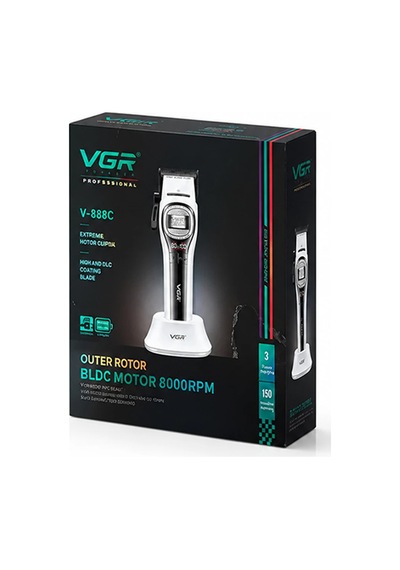 V-888c Profesyonel Saç Sakal Kesme, Tıraş Makinesi Outer Rotor Bldc Motor Seramik Bıçak Clipper - Beyaz V-888c Profesyonel Saç Sakal Kesme, Tıraş Makinesi Outer Rotor Bldc Motor Seramik Bıçak Clipper - Beyaz