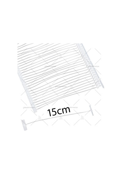 Şeffaf Standart Etiketleme Kılçığı 1000 Adt Seçenekli Ürün 45Mm