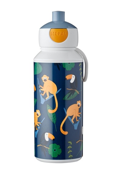 Pop-up Campus İçecek Şişesi, 400 Ml, Jungle, Mepal, Yeşil Jungle Genel