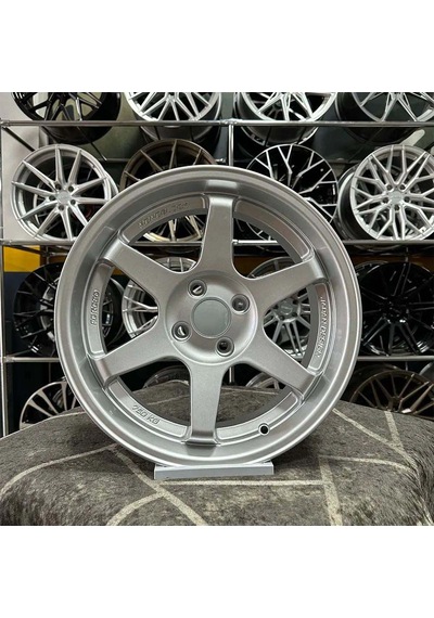 15 İnç 4x100 T37 Clio Symbol İ20 Linea Uyumlu Gümüş Jant Modeli