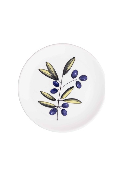 The Mia Olivos Servis Tabağı 6lı Set 26 Cm Ovs0003 Çok Renkli