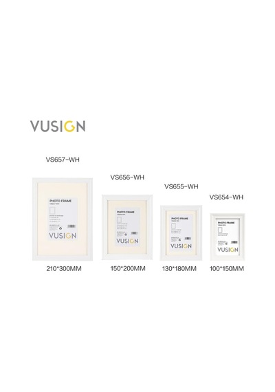 Vs656-wh Mdf Fotoğraf Çerçevesi 15x20 Cm Beyaz Kabartmalı Çerçeve Masaüstü Ve Duvar Askılı