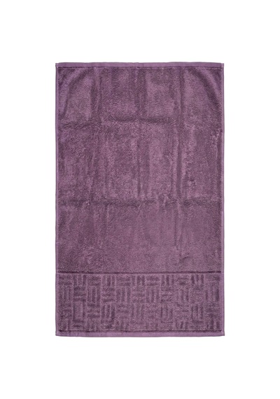 El Yüz Havlusu 50x90 Cm Kısmi Kadife Terra Collection Mürdüm
