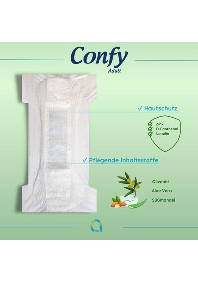 Confy Adult Yetişkin Bez Straıght Large Jumbo 30 Adet