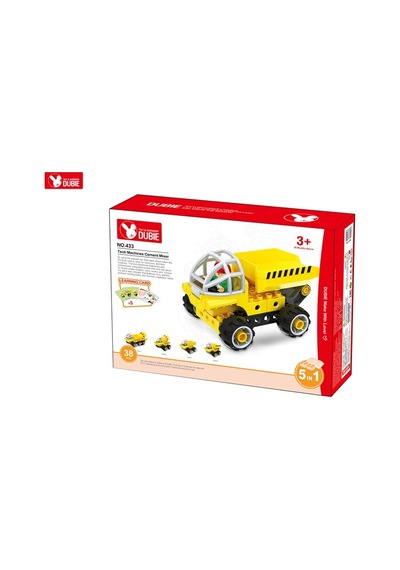 Galtoys Wange Dubıe İnşaat Araçları 5 İn 1 +5 Kart 38 Parça Gal-433