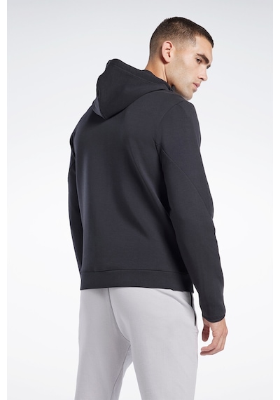 Reebok Dreamblend Fz Hoodi Siyah Erkek Sweatshirt 101449804
