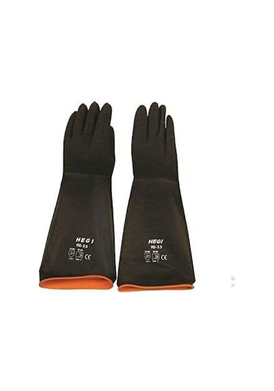HEGİ HG-55 SİYAH LATEX ASİT ELDİVEN
