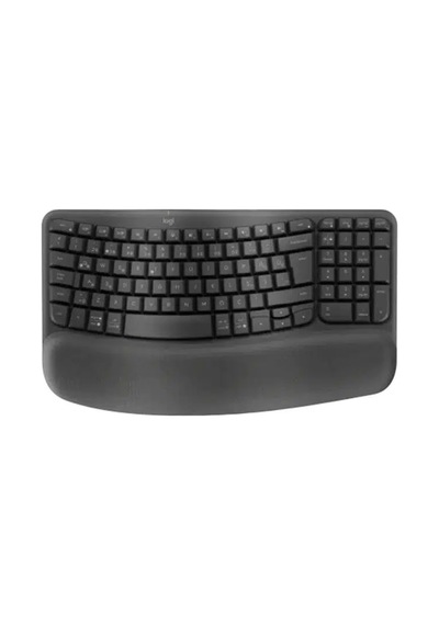 Logıtech Wave Keys Kablosuz Ergonomik Klavye Gri 920-012311 Lazer