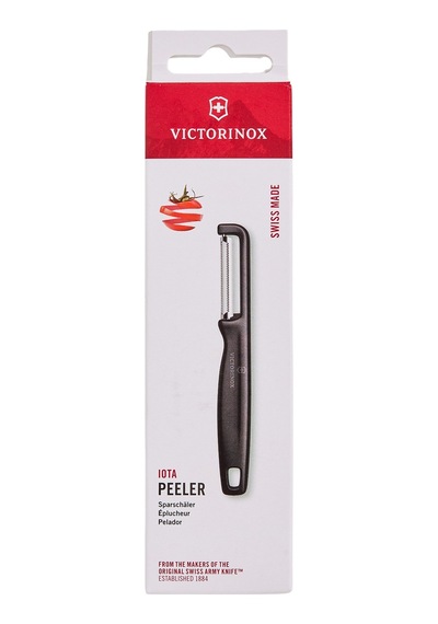 2 Adet Victorinox Iota Tırtıklı Soyacak Siyah Diğer