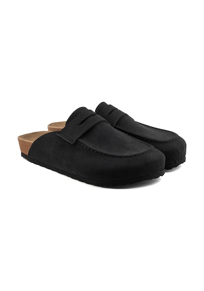 Roy Jones Martin Sabo Unisex Rahat 4 Mevsim Ev - Outdoor Kullanımına Uygun Erkek Kadın Terlik - 7006 Siyah