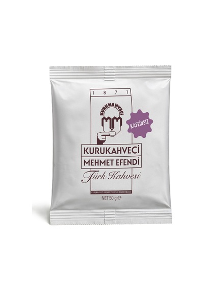 Kurukahveci Mehmet Efendi Kafeinsiz Türk Kahvesi 50 G - 7 Adet Tarı