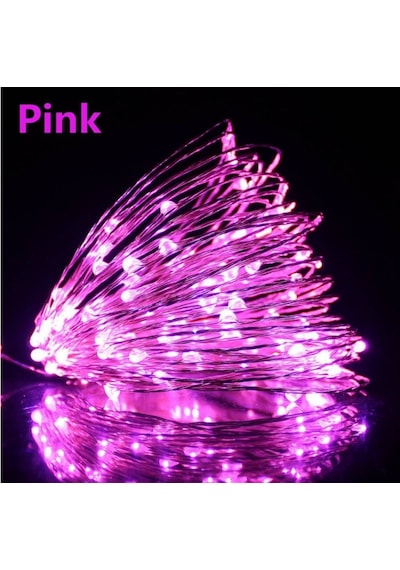 Peri Led Işık 3 Metre Pembe