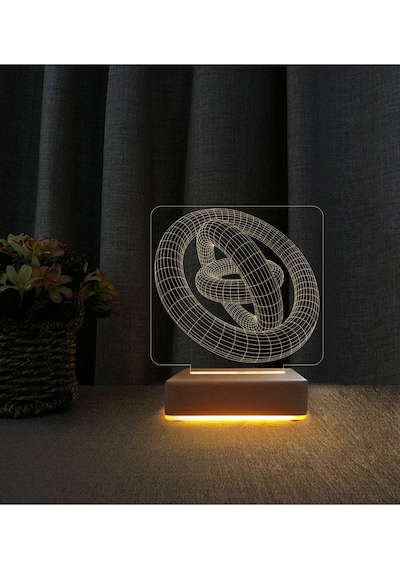 Lamba 3d Led Masa Lambası Doğum Günü Hediyesi Lamba