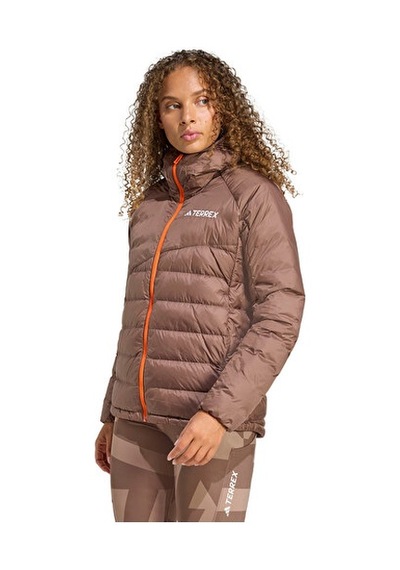Adidas W Xpr Down J Kadın Outdoor Montu Jl5583 Kahverengi Kahverengi