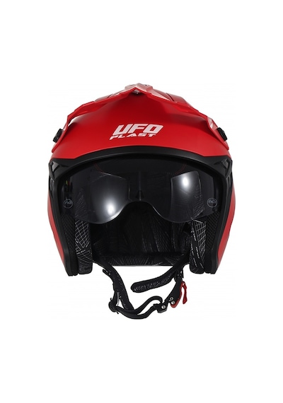 Ufo Plast Sheratan Jet Açık Kask Kırmızı