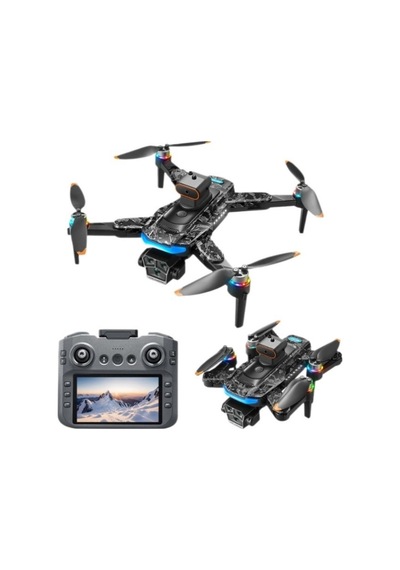 T2 Pro Drone 4k Üç Kameralı Gps Wifi Fpv 360 Engel Algılama Büyük Ekran Kumandalı Katlanabilir Drone-1597